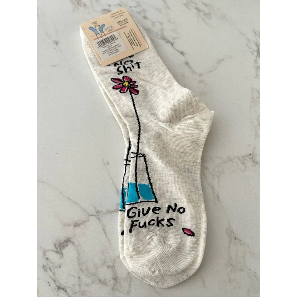 Blue Q Novelty Socks Women Size 5-10 NEW Foul Language